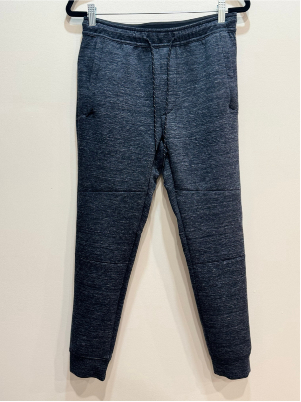 American Eagle Active Tech Fleece Joggers Zipper Pocket Men S Charcoal